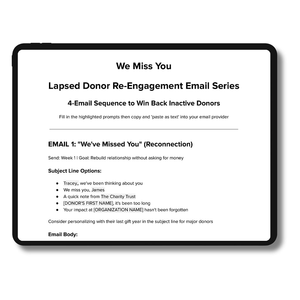 Free Reengagement Email Template